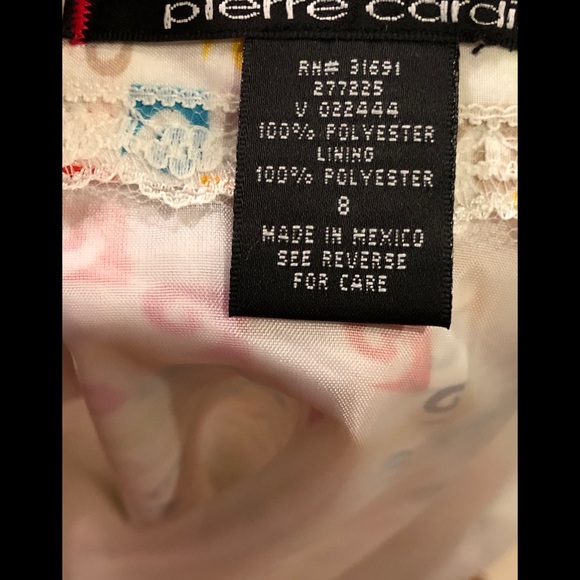 VTG PIERRE CARDIN A-LINE SKIRT - Picture 4 of 4